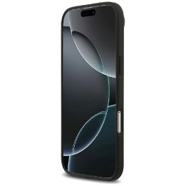 Telefono dėklas iPhone Air juodas odinis MagSafe Mercedes