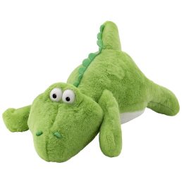 Pliušinis krokodilas vaikams šviesiai žalias 42 cm