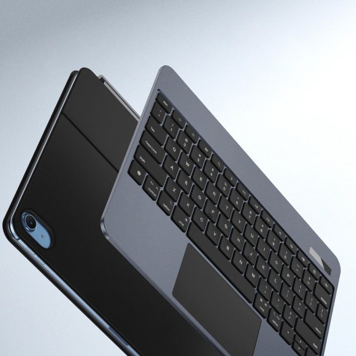 Planšetės dėklas su klaviatūra iPad 10″/11″ juodas