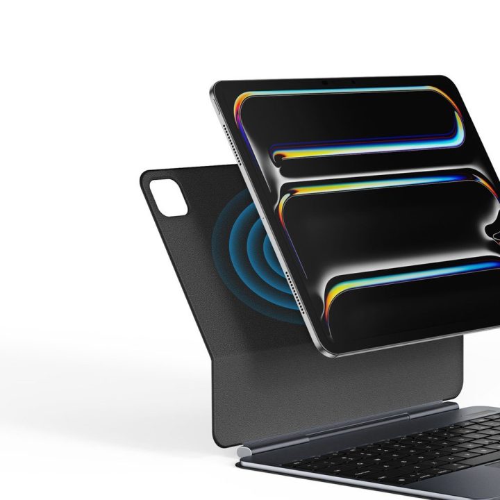 Klaviatūros dėklas iPad Pro 13″ (2024) juodas