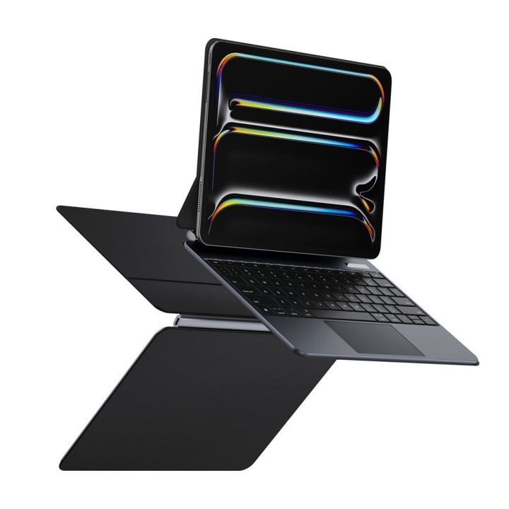 Klaviatūros dėklas iPad Pro 13″ (2024) juodas