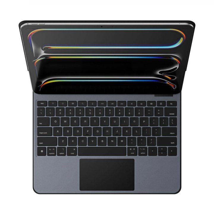 Klaviatūros dėklas iPad Pro 13″ (2024) juodas