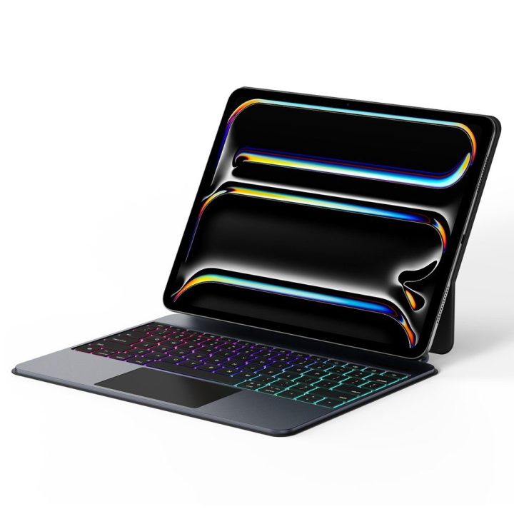 Klaviatūros dėklas iPad Pro 13″ (2024) juodas