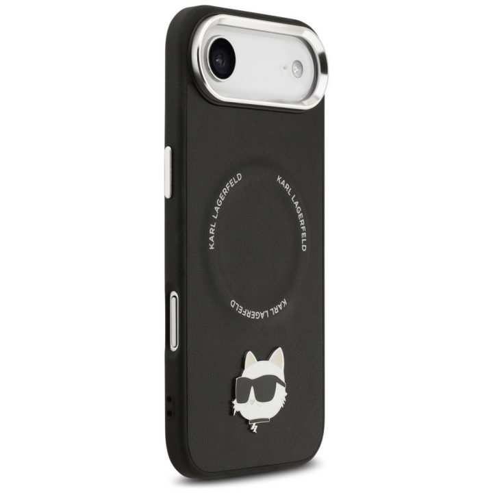 Telefono dėklas iPhone su MagSafe juodas Karl Lagerfeld