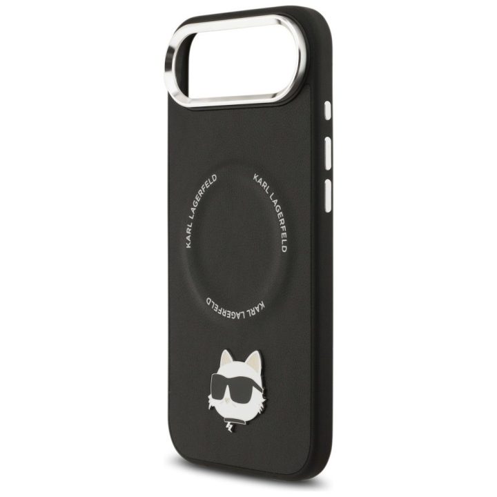 Telefono dėklas iPhone su MagSafe juodas Karl Lagerfeld