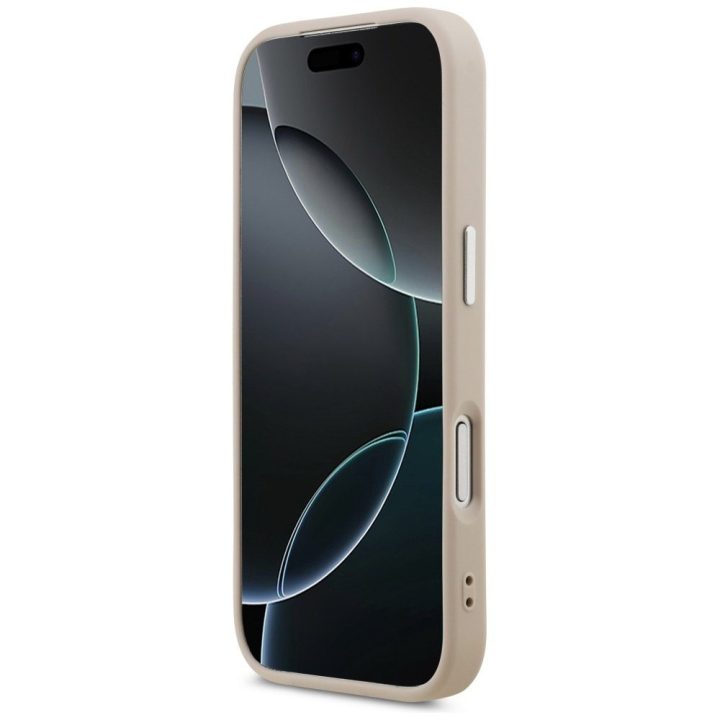 Telefono dėklas iPhone 17 Pro rožinis su MagSafe Karl Lagerfeld
