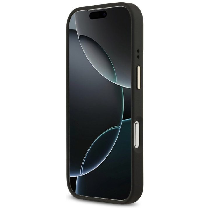 Telefono dėklas iPhone 17 Pro juodas su MagSafe Guess