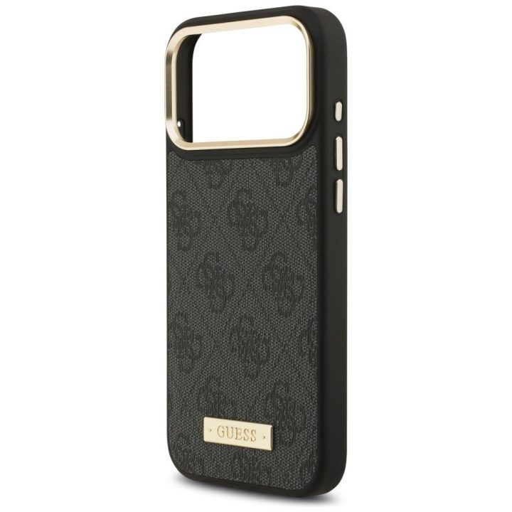 Telefono dėklas iPhone 17 Pro Max juodas su MagSafe Guess