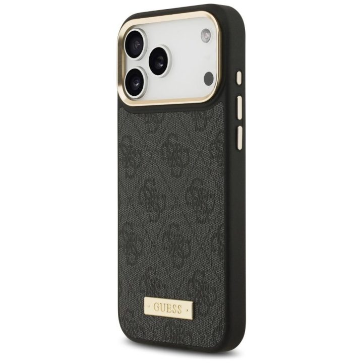 Telefono dėklas iPhone 17 Pro Max juodas su MagSafe Guess