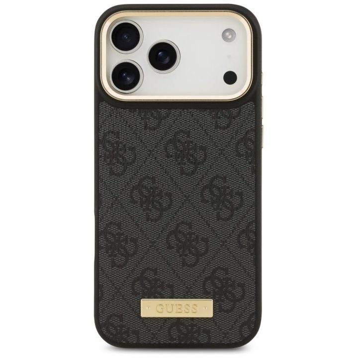 Telefono dėklas iPhone 17 Pro Max juodas su MagSafe Guess