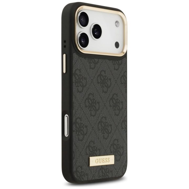Telefono dėklas iPhone 17 Pro Max juodas su MagSafe Guess