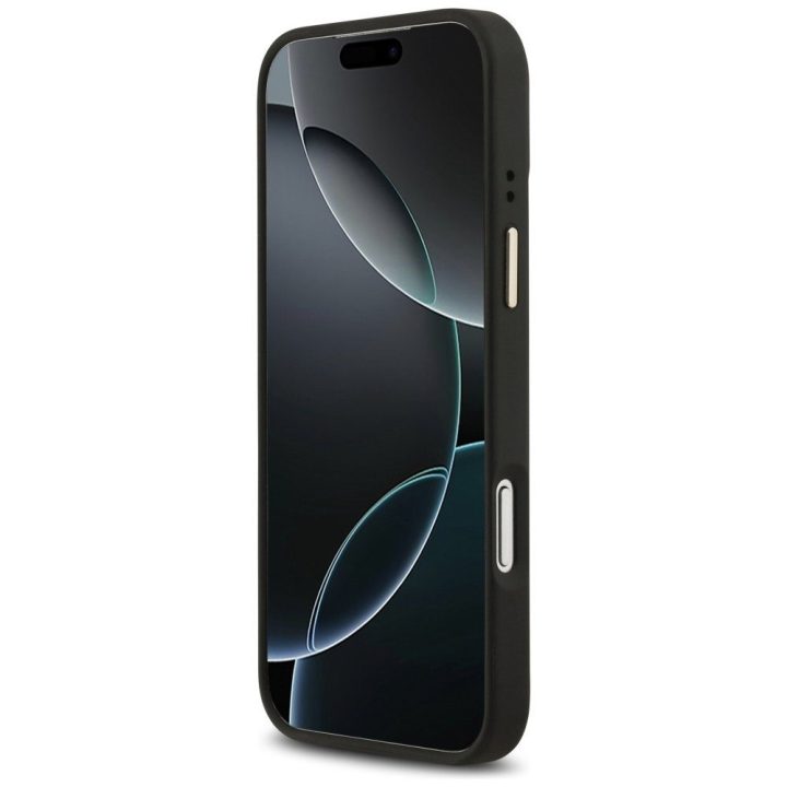 Telefono dėklas iPhone 17 Pro Max juodas su MagSafe Guess
