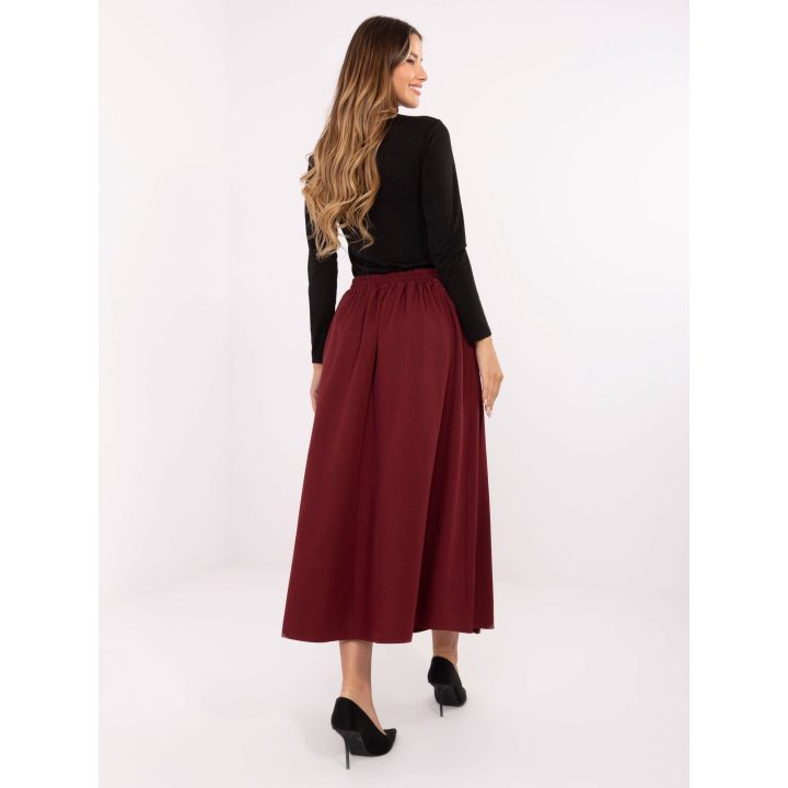 Spódnica-IT-SD-81036.32-bordowy