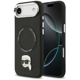 Telefono dėklas iPhone su MagSafe juodas Karl Lagerfeld