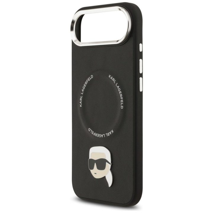 Telefono dėklas iPhone su MagSafe juodas Karl Lagerfeld
