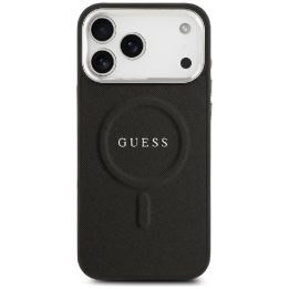 Telefono dėklas iPhone 17 Pro Max juodas su MagSafe Guess