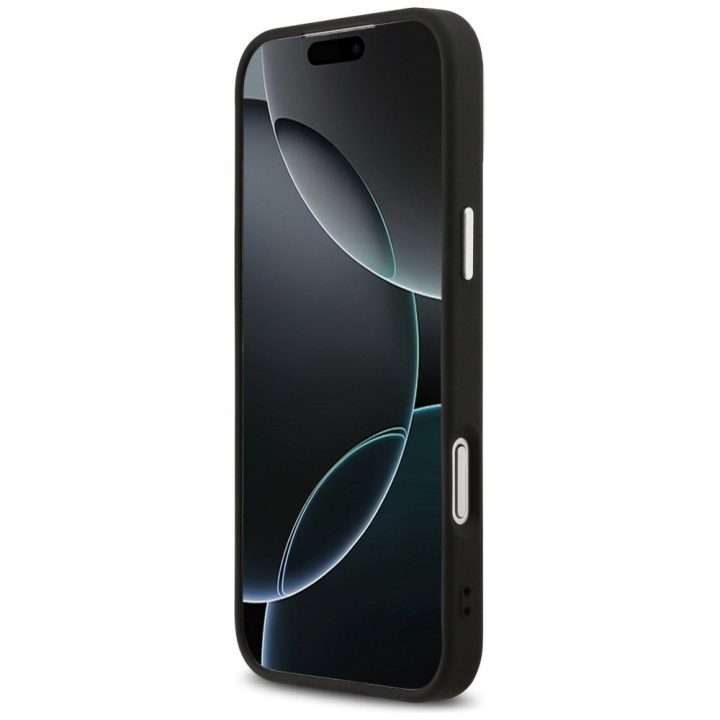Telefono dėklas iPhone 17 Pro Max juodas su MagSafe Guess