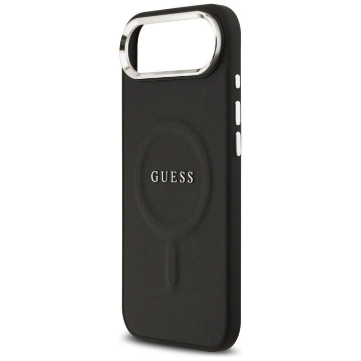 Telefono dėklas iPhone su MagSafe juodas Guess