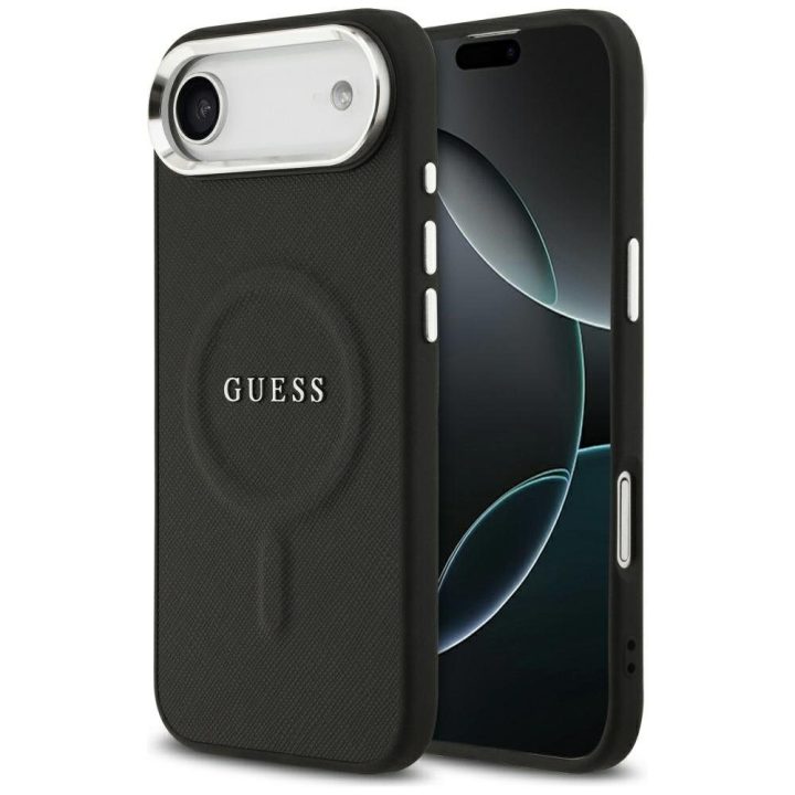 Telefono dėklas iPhone su MagSafe juodas Guess