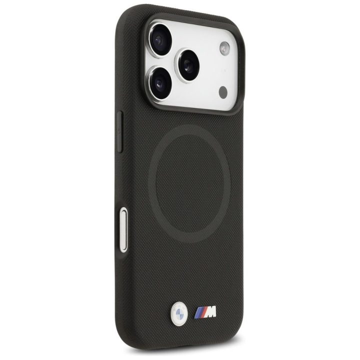 Telefono dėklas iPhone 17 Pro juodas su MagSafe BMW