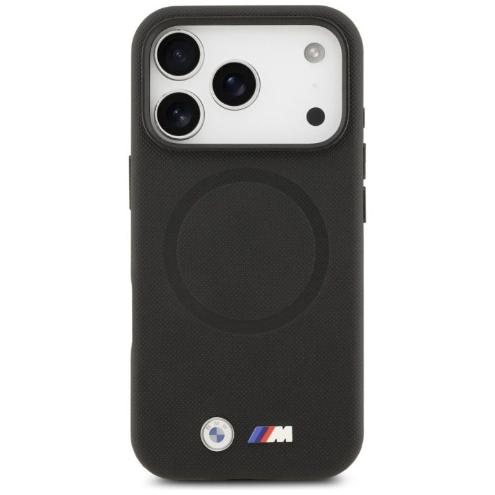 Telefono dėklas iPhone 17 Pro juodas su MagSafe BMW