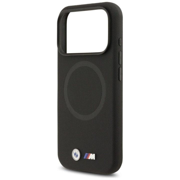 Telefono dėklas iPhone 17 Pro Max juodas su MagSafe BMW