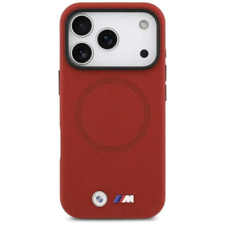 Telefono dėklas iPhone 17 Pro raudonas su MagSafe BMW
