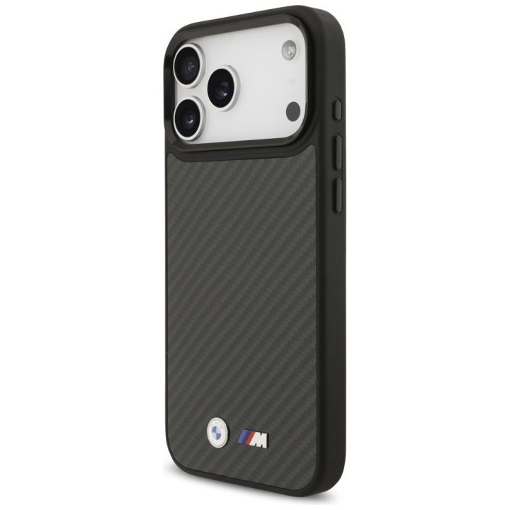 Telefono dėklas iPhone 17 Pro Max juodas su MagSafe BMW M
