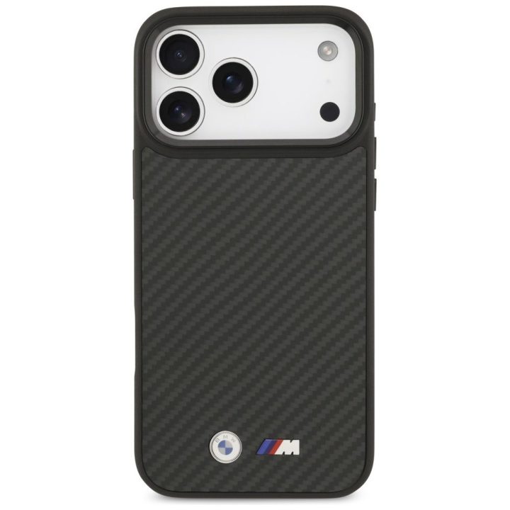 Telefono dėklas iPhone 17 Pro Max juodas su MagSafe BMW M