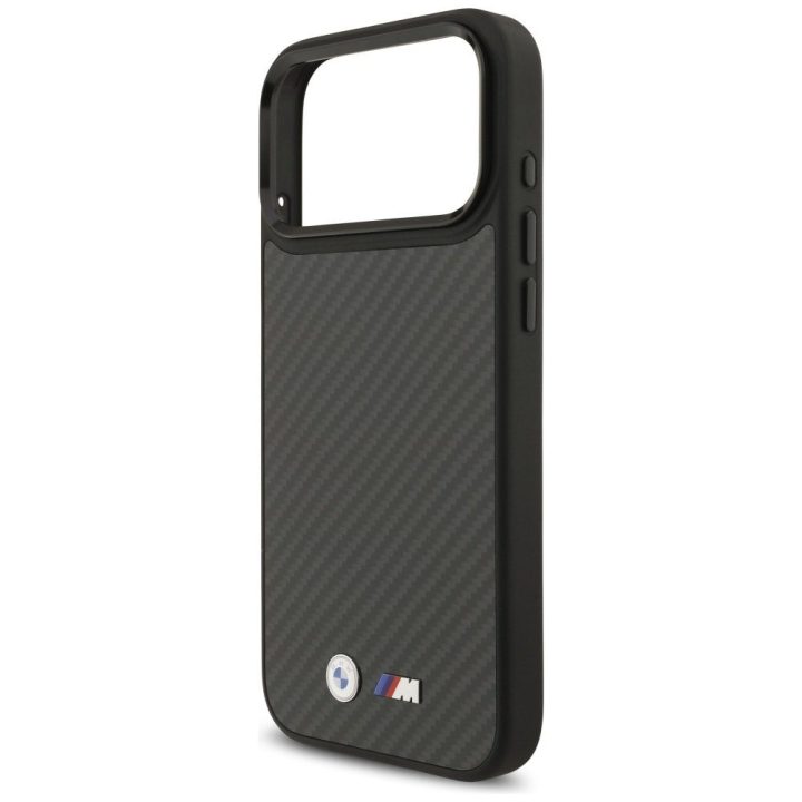Telefono dėklas iPhone 17 Pro Max juodas su MagSafe BMW M