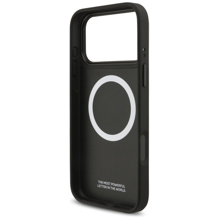 Telefono dėklas iPhone 17 Pro Max juodas su MagSafe BMW M