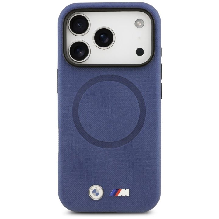 Telefono dėklas iPhone 17 Pro tamsiai mėlynas su MagSafe BMW M