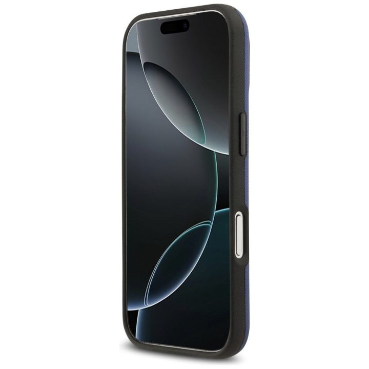 Telefono dėklas iPhone 17 Pro tamsiai mėlynas su MagSafe BMW M