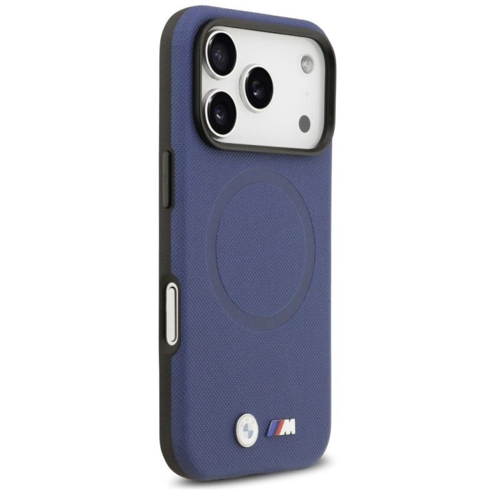 Telefono dėklas iPhone 17 Pro tamsiai mėlynas su MagSafe BMW M