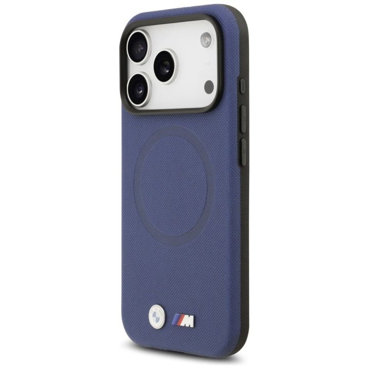 Telefono dėklas iPhone 17 Pro tamsiai mėlynas su MagSafe BMW M