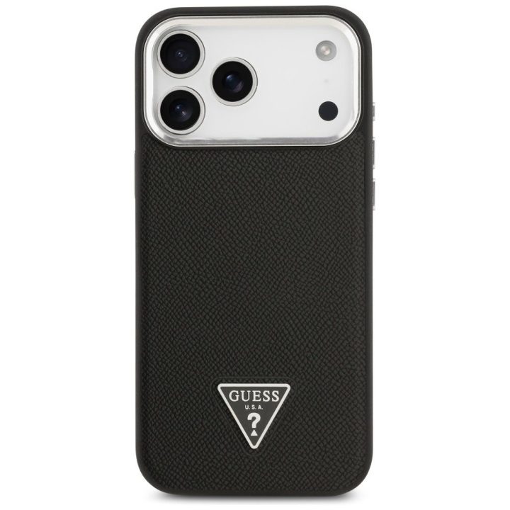 Telefono dėklas iPhone 17 Pro Max juodas su MagSafe Guess
