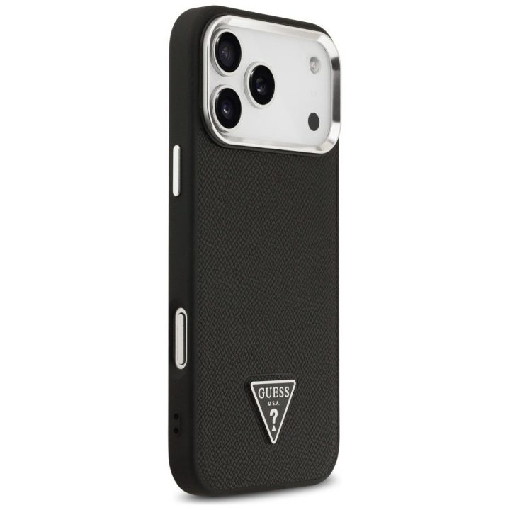 Telefono dėklas iPhone 17 Pro Max juodas su MagSafe Guess