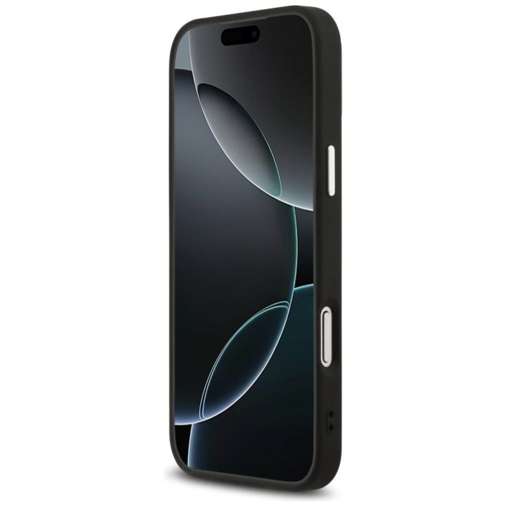 Telefono dėklas iPhone 17 Pro Max juodas su MagSafe Guess