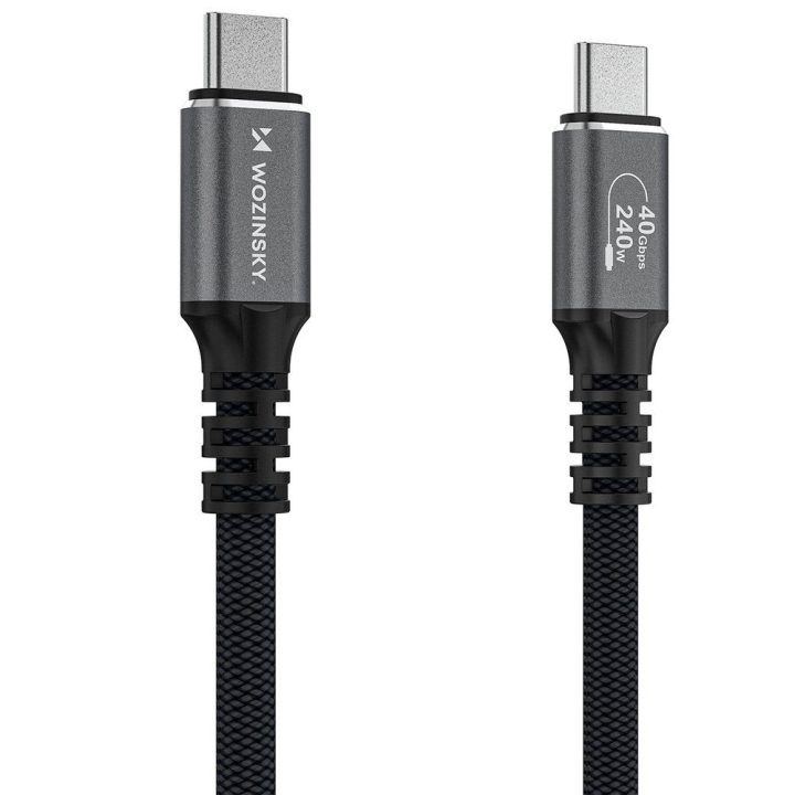 USB-C laidas Thunderbolt 4 240 W 1 m juodas