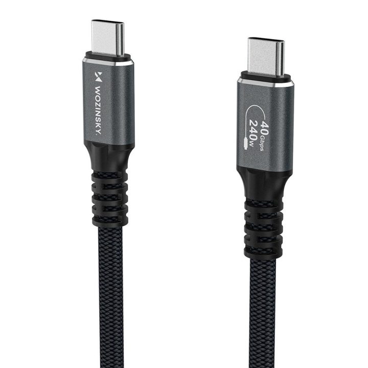 USB-C laidas Thunderbolt 4 240 W 1 m juodas