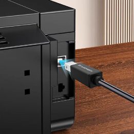 USB-B – USB-A laidas 1 m juodas