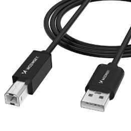 USB-B – USB-A kabelis 2m juodas 480Mb/s