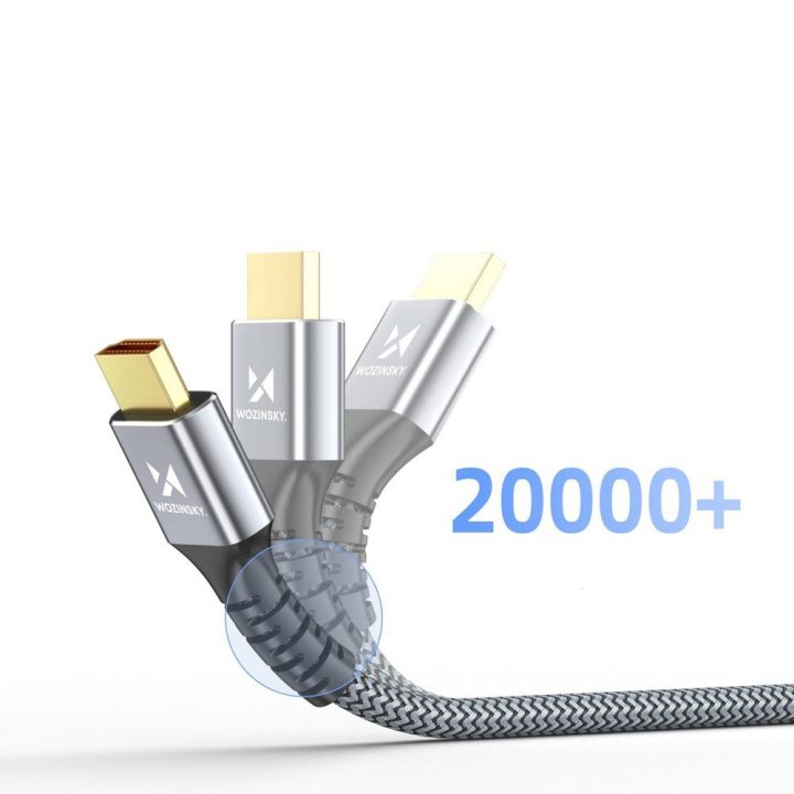 DisplayPort 2.1 kabelis 1m 16K@60Hz juodas