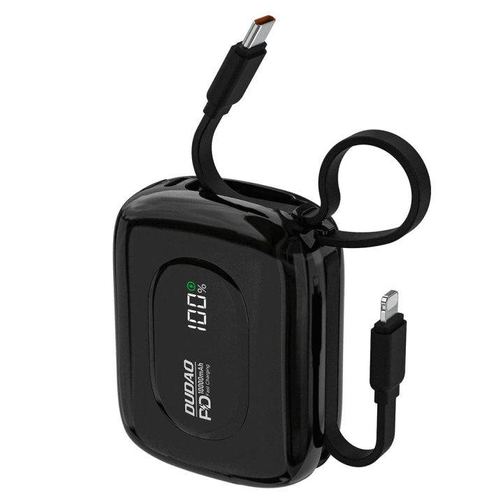Išorinė baterija 10000 mAh su USB-C ir Lightning