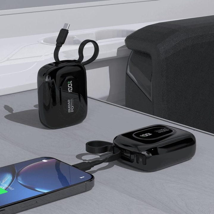 Išorinė baterija 10000 mAh su USB-C ir Lightning