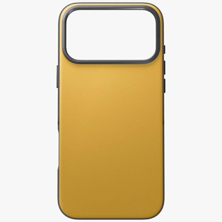 iPhone 17 Pro Max dėklas su MagSafe geltonai pilkas Uniq