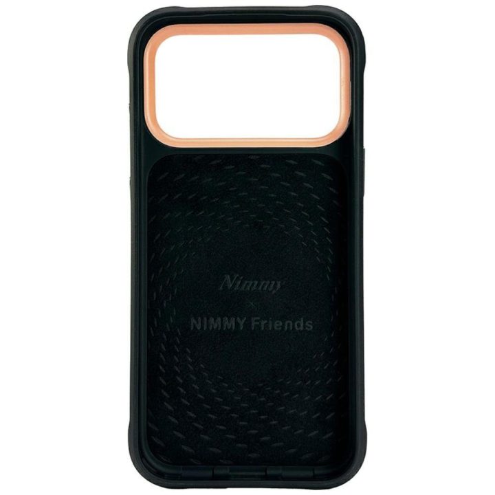 iPhone 17 Pro dėklas juodas su gorilos dizainu Nimmy