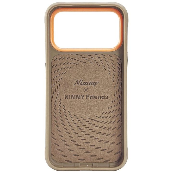 iPhone 17 Pro Max dėklas smėlio spalvos su šuniuku Nimmy