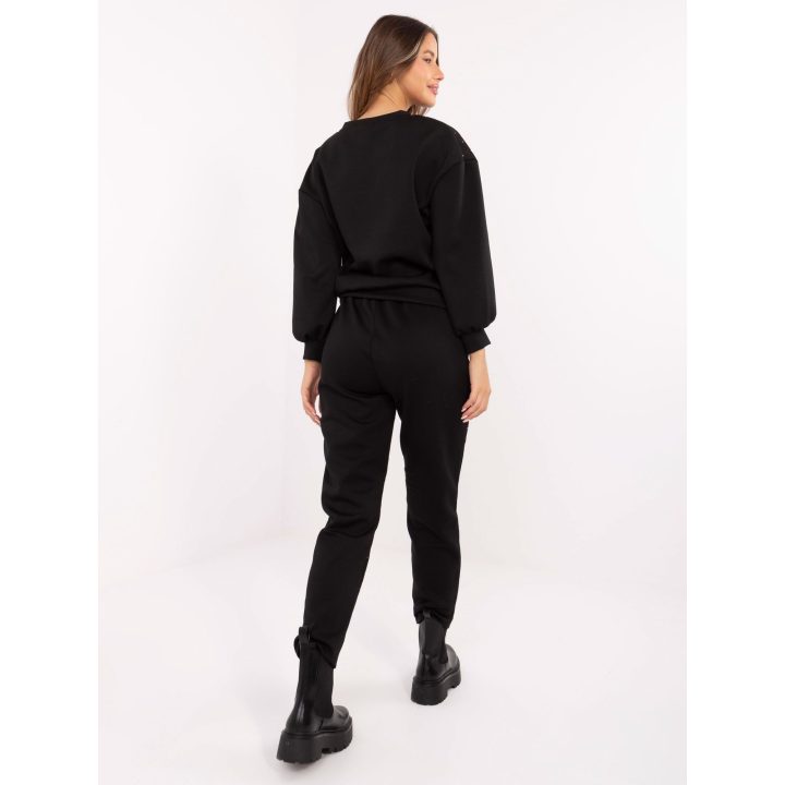 Komplektas juodas su blizgiomis detalėmis IT Girl