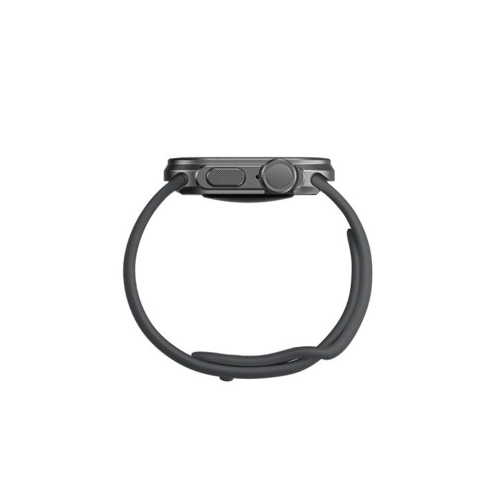 Apple Watch 11 dėklas metalinis juodas AmazingThing